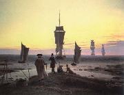 Caspar David Friedrich the stages of life France oil painting artist